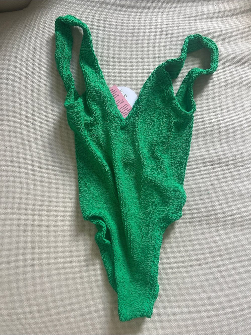 NWT • Hunza G • Sadie bathing suit in emerald